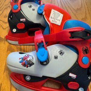 Marvel Spider-Man Kids Skates - Red, Blue, Black Adjustable